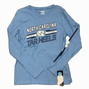 💕3 for $10💕NWT Boys UNC Ling sleeve t shirt